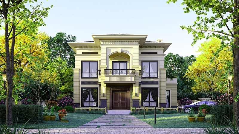 河北乡村别墅的墙壁通常用什么砖砌？